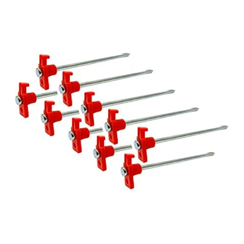 Set Of 10 Heavy Duty Tent Stakes  10  Metal Nail For...