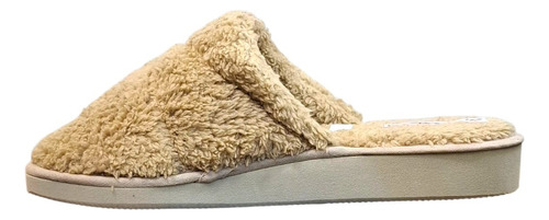 Pantuflas Cerradas De Dama Con Polar Cómodas Y Livianas