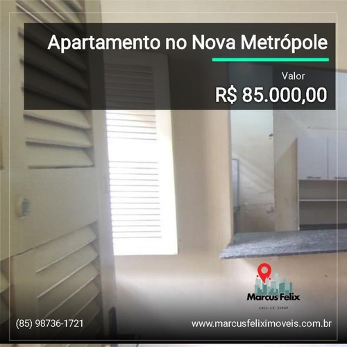Imagem 8 de 8 de Apartamento 2 Quartos Para Venda Em Caucaia, Nova Metrópole (jurema), 2 Dormitórios, 1 Banheiro - 39_1-2340876