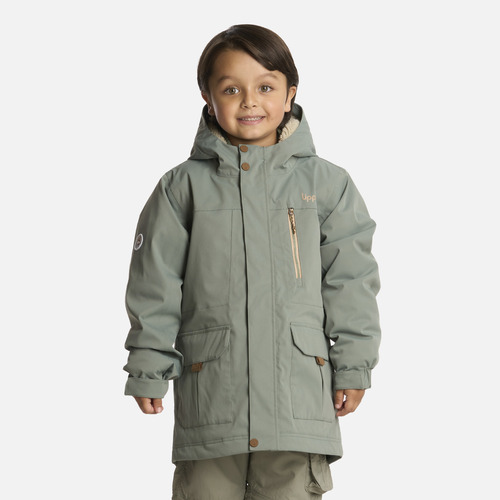 Chaqueta Niño Roble B-dry Hoody Jade Oscuro Lippi I25
