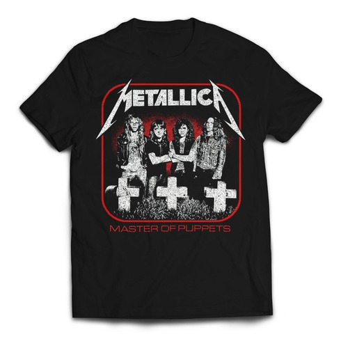 Camiseta Metallica Master Of Puppets #2 Rock Activity