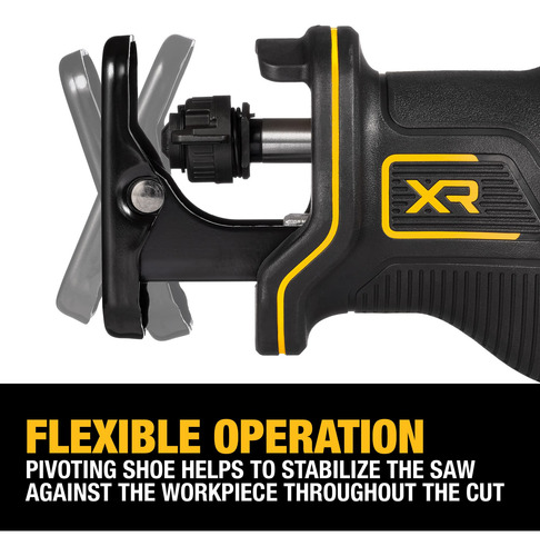 Sierra Recíproca Dewalt Max Xr Inalámbrica Dcs382b De 20 V