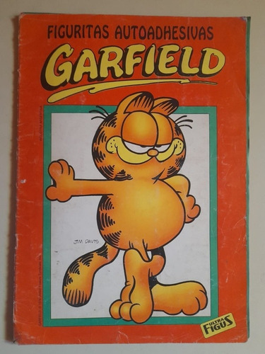 #ñ Album De Figuritas Garfield Ultra Figus - Incompleto
