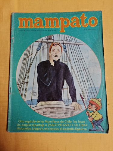 Revista Mampato Editorial Lord Cochrane 28 Agosto 1974