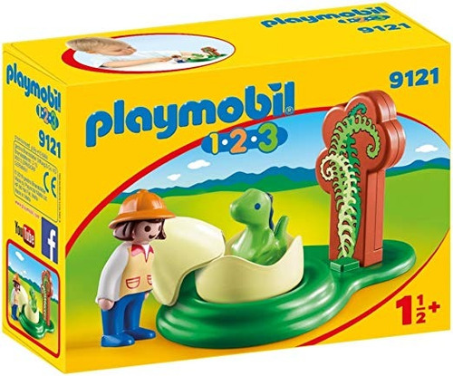 Playmobil® Chica Con Dino Huevo Juego De Construcción