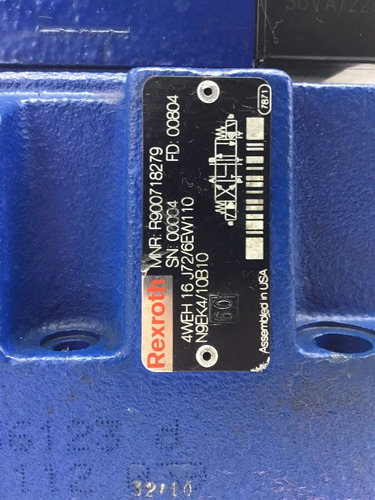 Rexroth 4we6j62/ew110n9k4/b10 Valve Dda