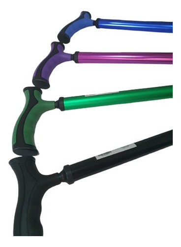 Baston Puño Aleman Anodizado Base Con Suspensión 110 Kg Color Morado