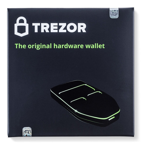 Trezor One Black Hardware Wallet Cuenta Oficial Garantía