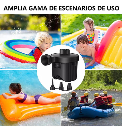Bomba De Aire Eléctrica,bomba For Inflar Albercas Inflables