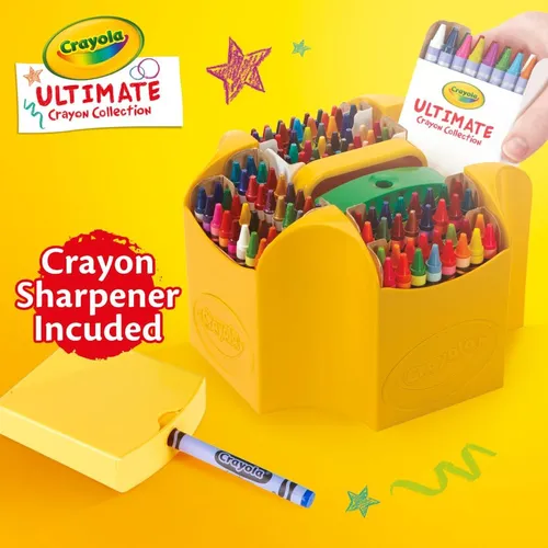 Crayola Ultimate Crayon Box Collection (152ct), Granel...