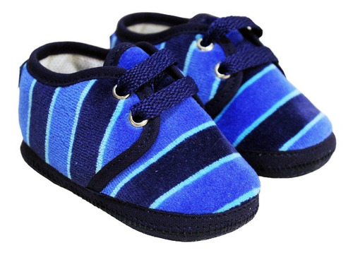 Zapato Plush Bebe/a Cordon Combinada Rayado 1023 Ardi Cor