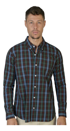 Camisa Modern Fit Manga Larga C1681