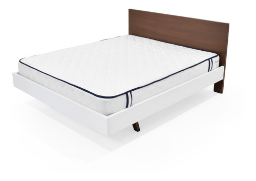 Cama Lanus Queen + Colchon Versalles Queen