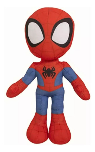 Spiderman Con Sonido, Dice Frases De Superheroes, 30 Cm. Azul Acero