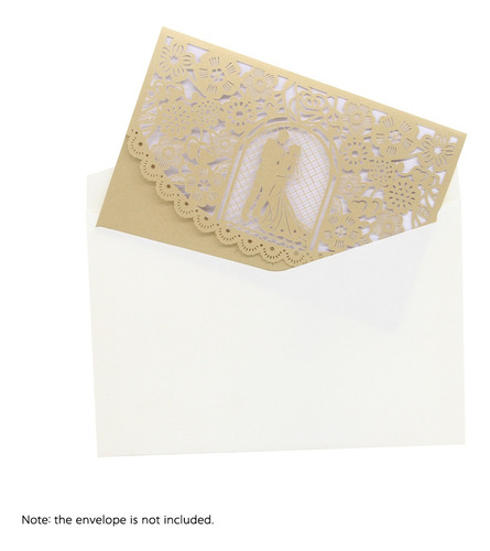 Imagem 9 de 9 de 20 Pçs/set Casamento Convite Cartão Capa Pérola Papel Laser