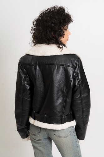 Campera Gamulan Ecocuero Importada Premium I Am