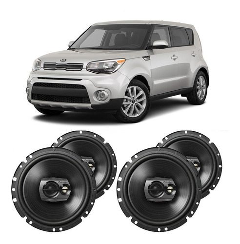 Kit Alto Falante Kia Soul 2009 A 2011 Pioneer 200w Rms