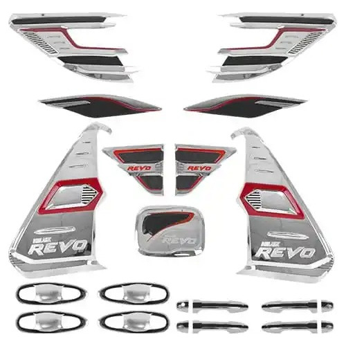 Kit Cromados Para Toyot Hilux Revo 2015 Al 2020