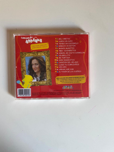 Pack De Cantando Con Adriana . Un Cd Y Un Dvd Original (Usado)