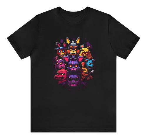 Polera Unisex  Five Nights At Freddy's Terror Estampado