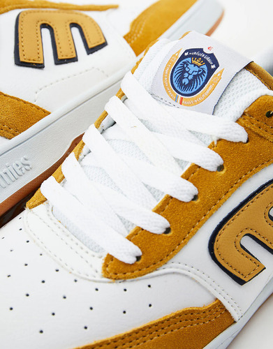 Tenis Etnies The Aurelien Bronceado Blancos Skate Hombre
