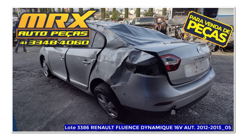 Sucata Renault Fluence Dynamique 2.0 16v Aut 2013 Pecas