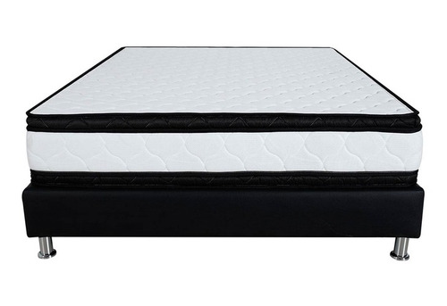 Imagen 4 de 5 de Combo Colchón Romance Relax Experience Foam King + Base Cama