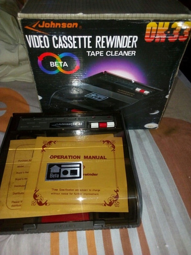 Rebobinador Para Cassette Betamax Ok-33 Johnson