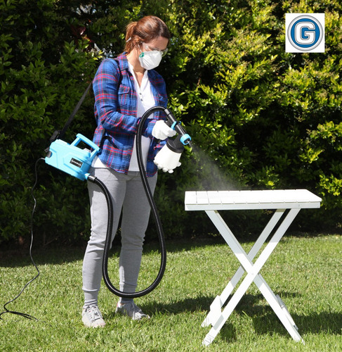 Imagen 3 de 7 de Equipo Pistola Pintar A Soplete Gamma 500w G2821 Maquina