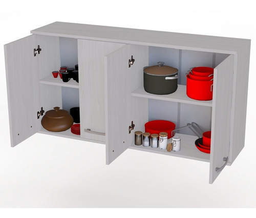 Mueble Cocina Melamina Alacena 1.20 Cm Reforzada Revestida