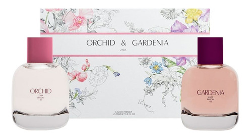 Pack Perfumes Importado Zara Gardenia & Orchid Edp - 2x90ml