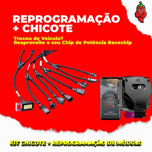 Chicote + Reprogramação Do Módulo Racechip