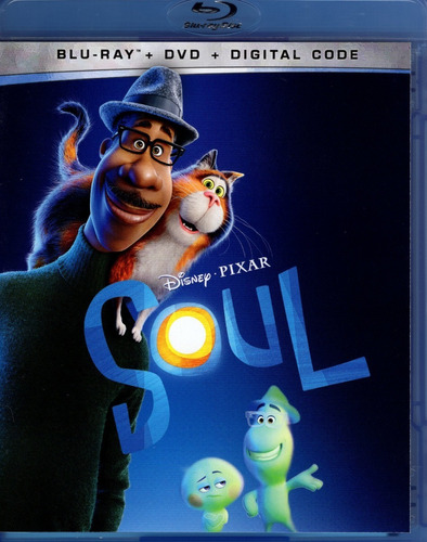 Soul Disney Pixar Pelicula Blu-ray + Dvd