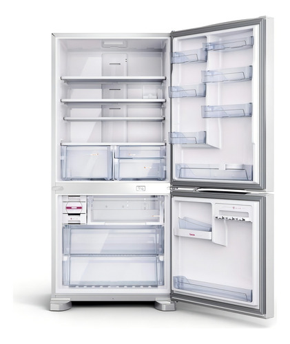 Geladeira com freezer inverter Brastemp BRE80AB con capacidad de 573L 127V -branco