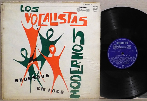 Los Vocalistas Modernos Sucessos Brazil Bossa Jazz Vinilo Lp