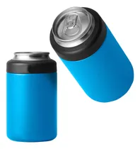 Comprar Porta Latas Térmico 12oz Diler Funda Cubrelatas De 355 Ml Porta Latas Refresco Y Cerveza Frías Color Azul Aqua