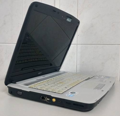 Notebook Acer Aspire 5720z Dual Core 2gb 40gb 15,4  Detalhes