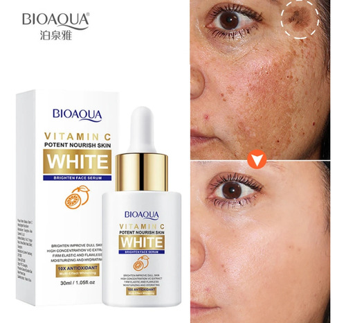 Serum Vitamina C Elimina Manchas Paño Anti Edad 