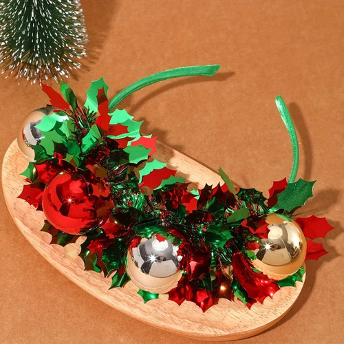3 Pcs Diademas Festivas De Navidad