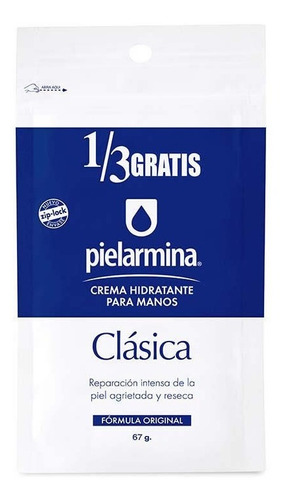 Pielarmina Crema Manos Clásica Sobre 50 Gr + 1/3 (67gr)