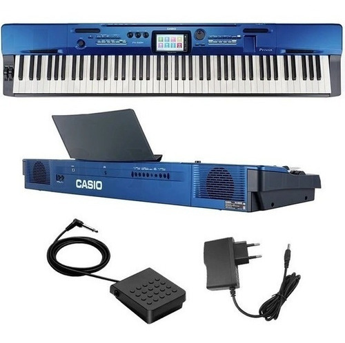 Piano Casio PX-560m Privia de 88 teclas azul