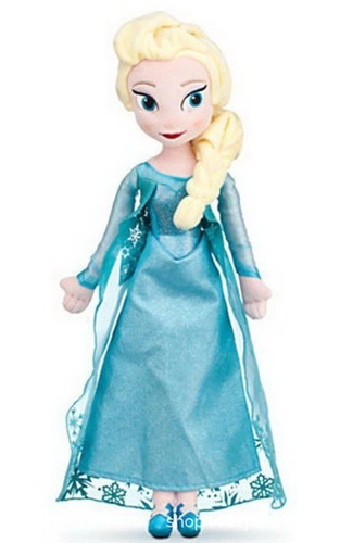 Muñeca De Peluche Frozen Elsa, Regalo Para Niños, 40 Cm