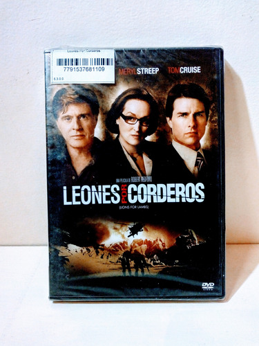 Dvd- Leones Por Corderos- Original- Nuevo Cerrado-