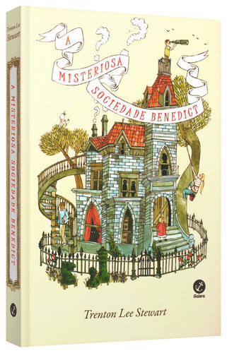 A misteriosa Sociedade Benedict de Stewart Treton Lee Volume 1 Editora Galera capa mole em português 2010