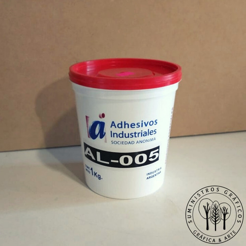 Cola Vinílica  Al-005 X 1 Kg Adhesivos Industriales Estuches