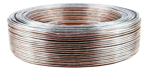 Rl Fio Som 2x1,00 (16 Awg) 100m Cor Cristal