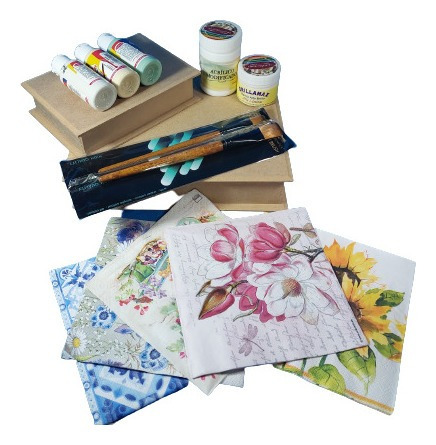 Set De Insumos Manualidades, Decoupage