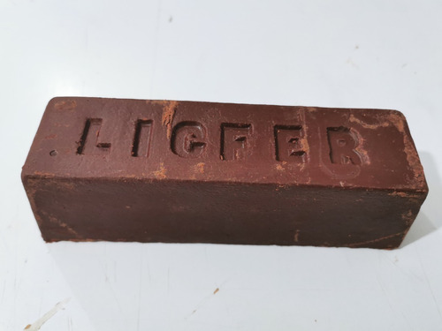 Imagen 1 de 1 de Pasta Para Pulir Metales Café Licfer Lf-01 