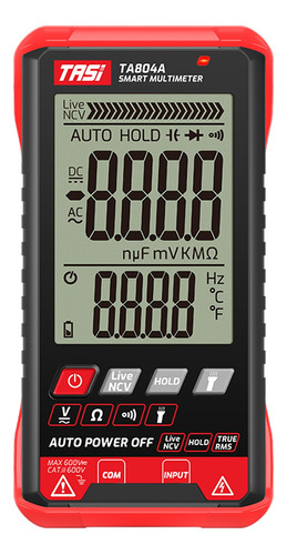 Multímetro Digital Tasi Ta804a Profesional Automático