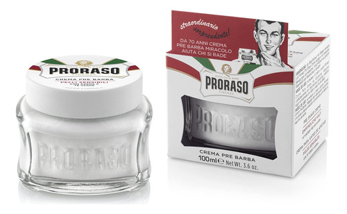 Proraso Crema Acondicionadora Preafeitada Para Hombres, Form